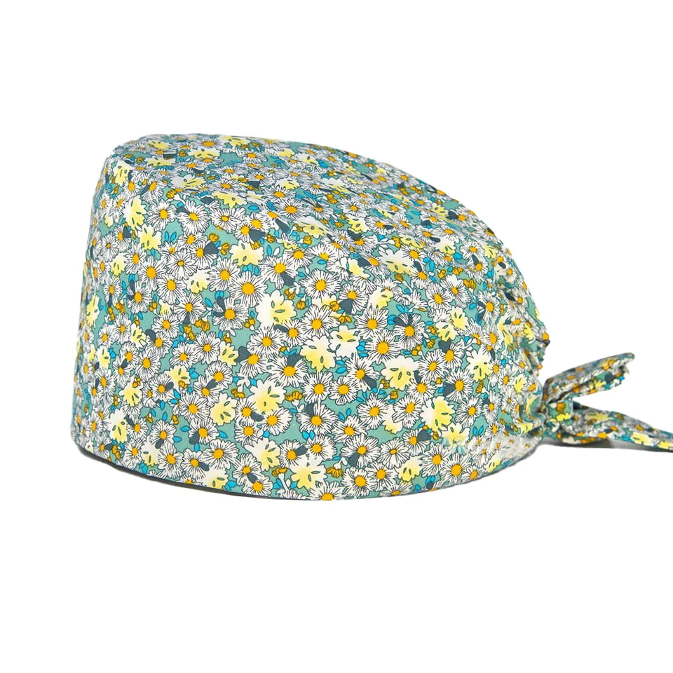 calot infirmier bloc opératoire vert