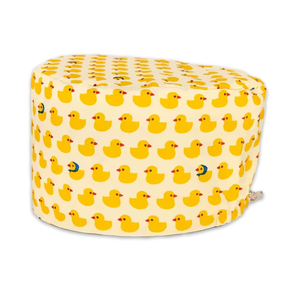 calot cheveux longs jaune canard