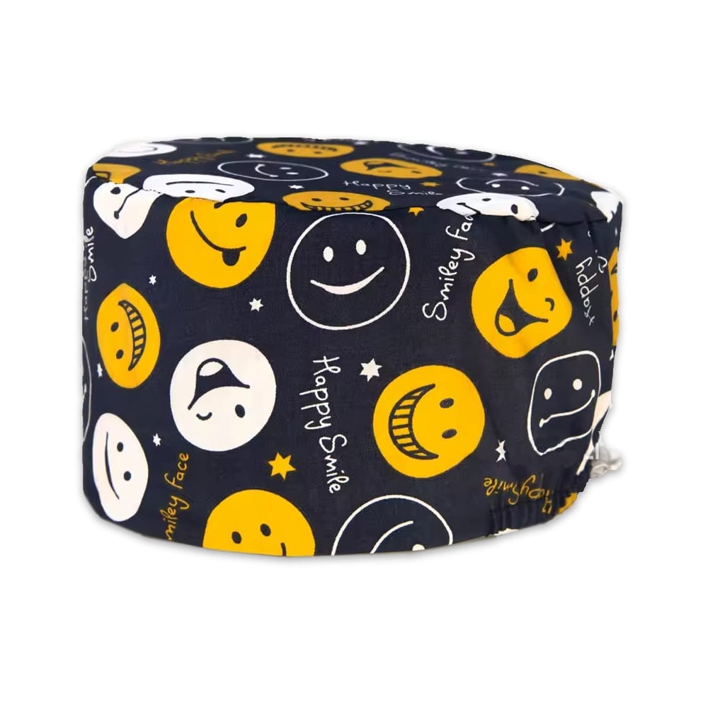 Calot de bloc cheveux longs -smiley